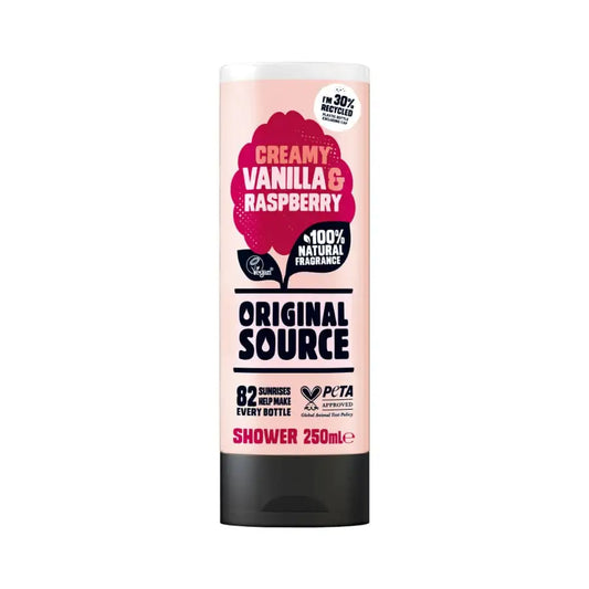 Original Source Creamy Vanilla & Raspberry Shower Gel 250ml