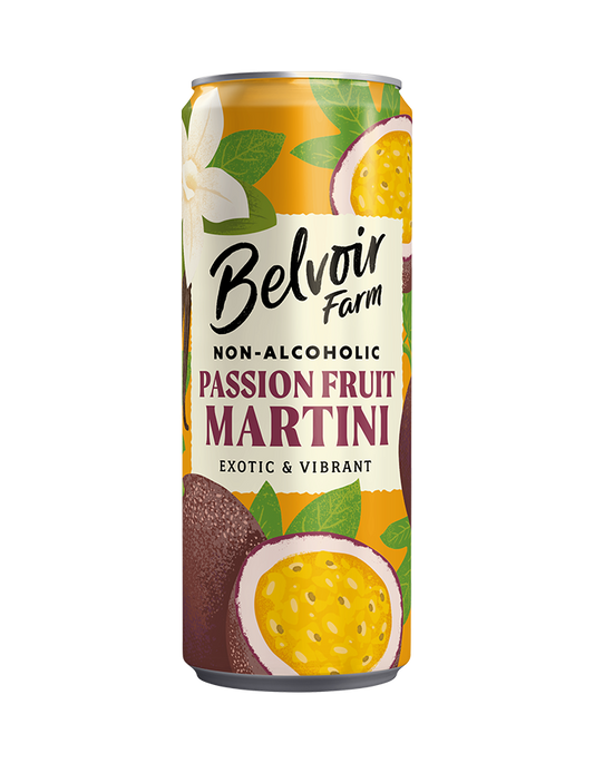 Belvoir Passion Fruit Martini Non Alcoholic 250ml 百香果馬丁尼雞尾酒(無酒精)