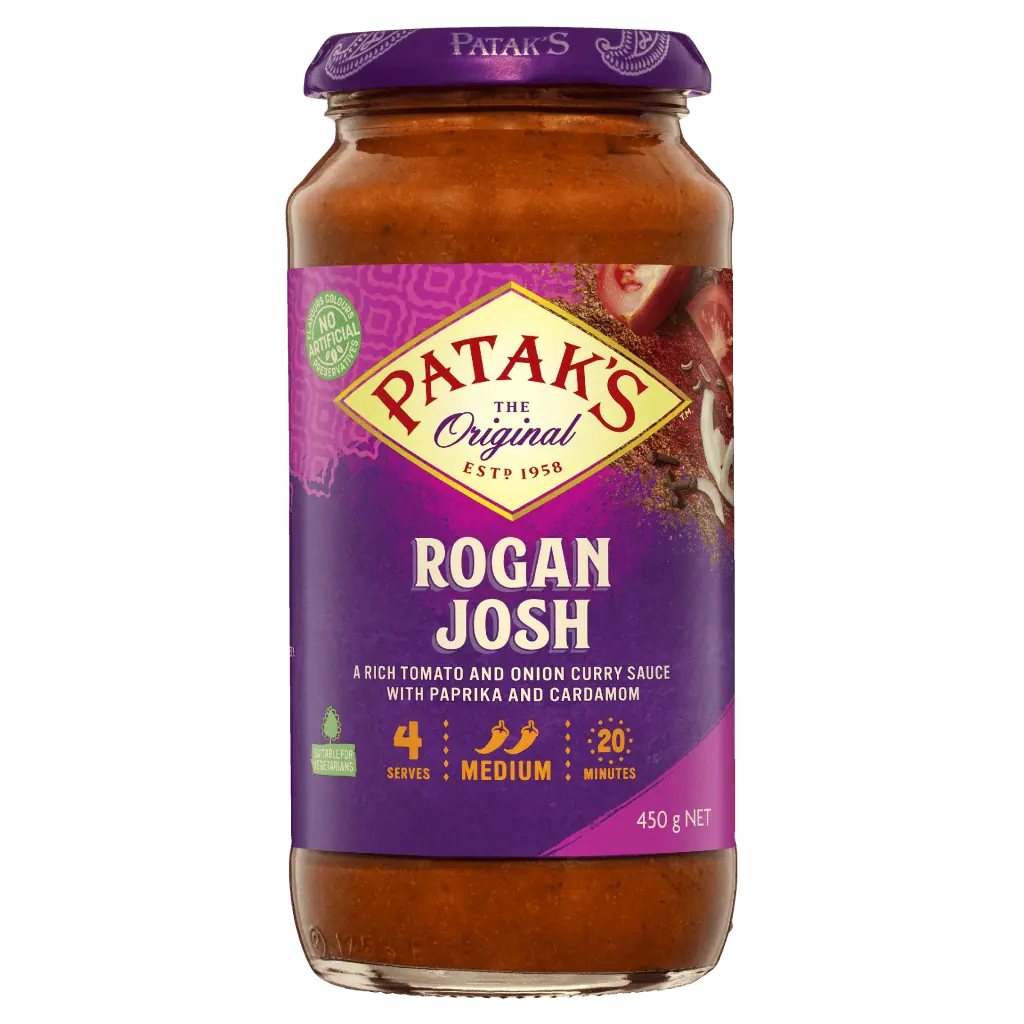 Patak's Rogan Josh Curry Sauce 450g 印度羊肉咖喱(微辣)