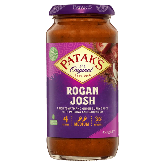 Patak's Rogan Josh Curry Sauce 450g 印度羊肉咖喱(微辣)