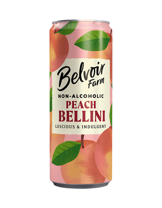 Belvoir Peach Bellini Non Alcoholic 250ml 蜜桃貝里尼雞尾酒(無酒精)