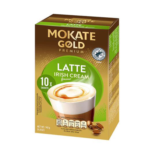 Mokate Gold Irish Cream Latte 10s 愛爾蘭式拿鐵咖啡(10包裝)