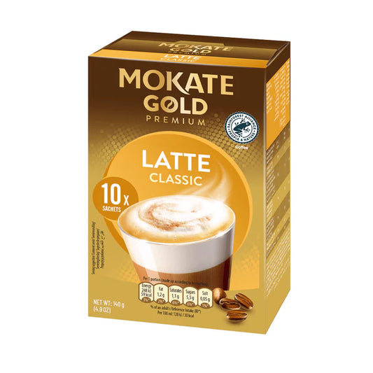 Mokate Gold Classic Latte 10s 經典拿鐵咖啡(10包裝)