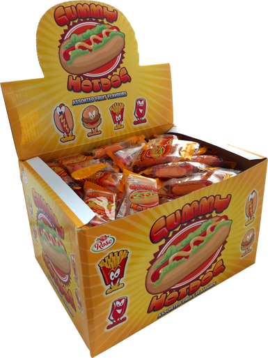 Rose Gummy Hot Dog 8g