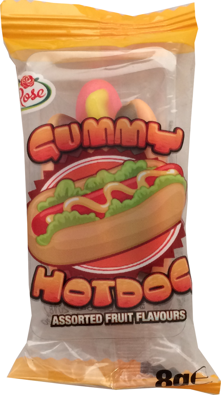 Rose Gummy Hot Dog 8g
