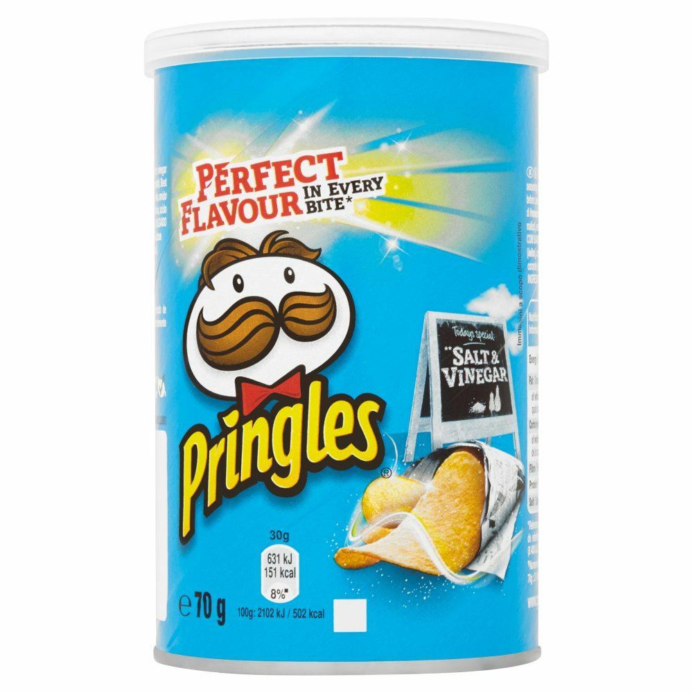 Pringles Salt & Vinegar 70g (UK)