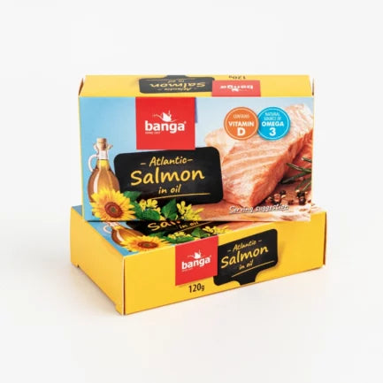 Banga Atlantic Salmon in Oil 120g