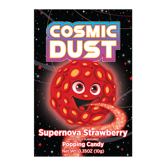 Cosmic Dust Supernova Strawberry Popping Candy 10g 超新星士多啤梨味爆炸糖