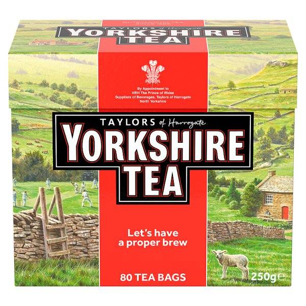 Yorkshire Tea 80s 英國經典紅茶(80茶包)