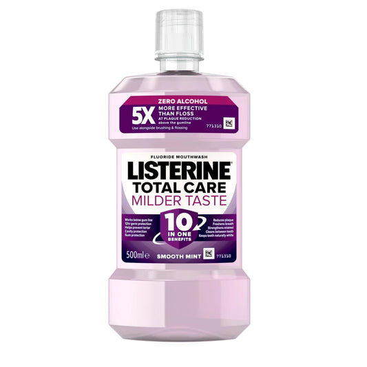 Listerine Total Care Zero Alcohol Fluoride Mouthwash 500ml