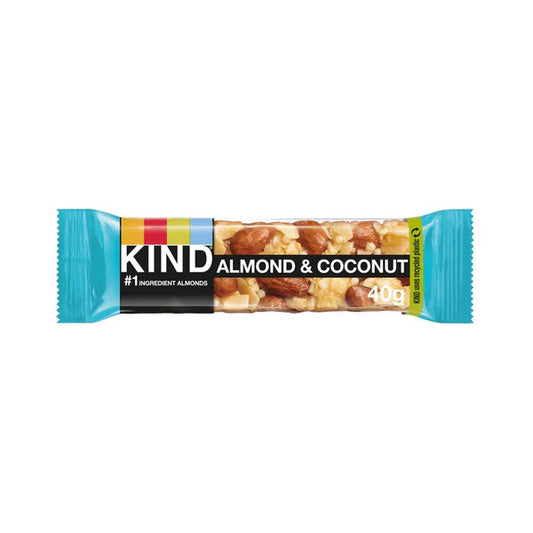 Kind Bar Almond & Coconut 40g (UK) 杏仁&椰子堅果棒(英國版)