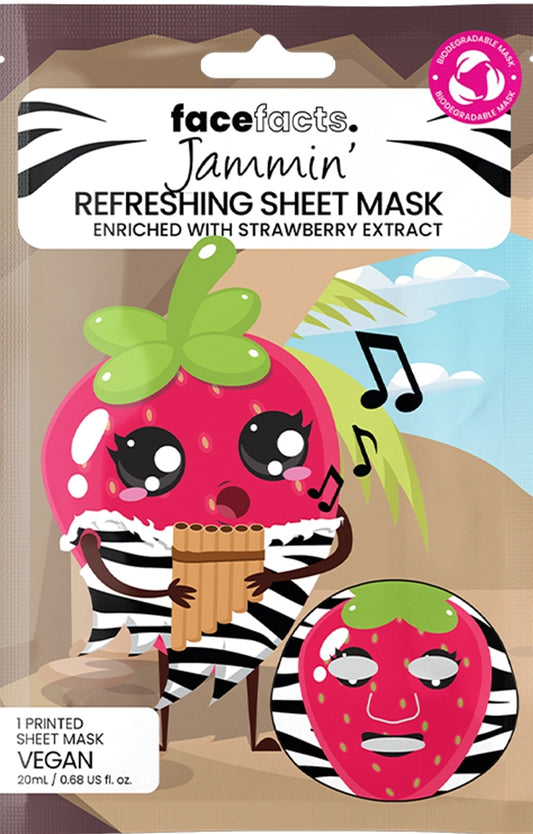 Face Facts Jammin' Refreshing Sheet Mask 1pc