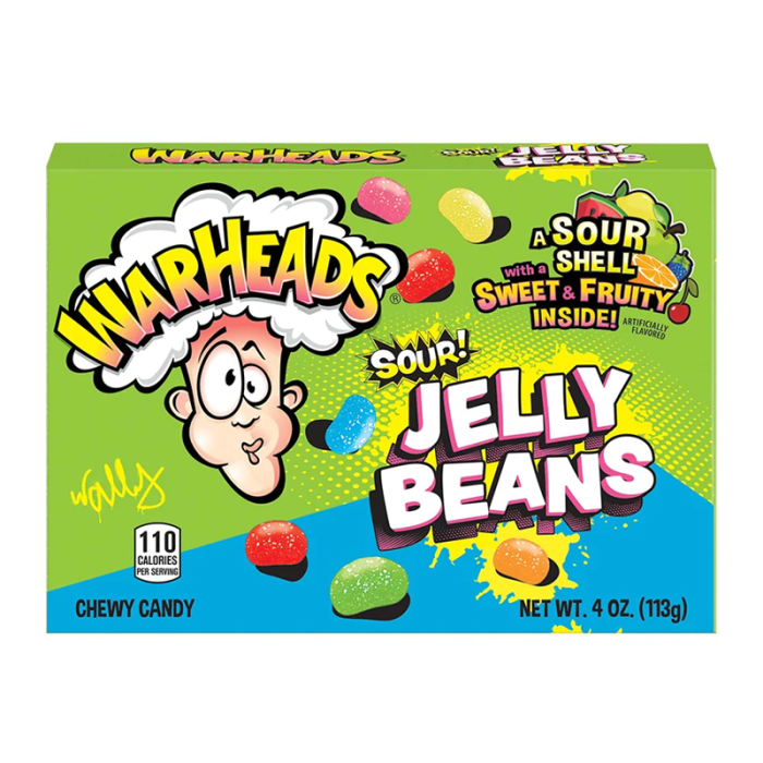 Warheads Sour Jelly Beans 113g 極酸啫喱豆