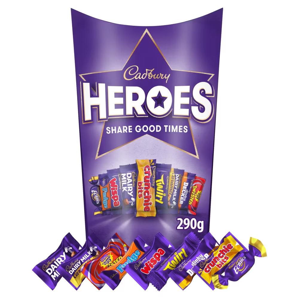Cadbury Heroes Chocolate Box 290g
