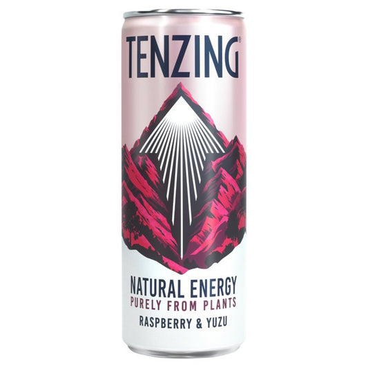 Tenzing Natural Energy Drink Raspberry & Yuzu 250ml