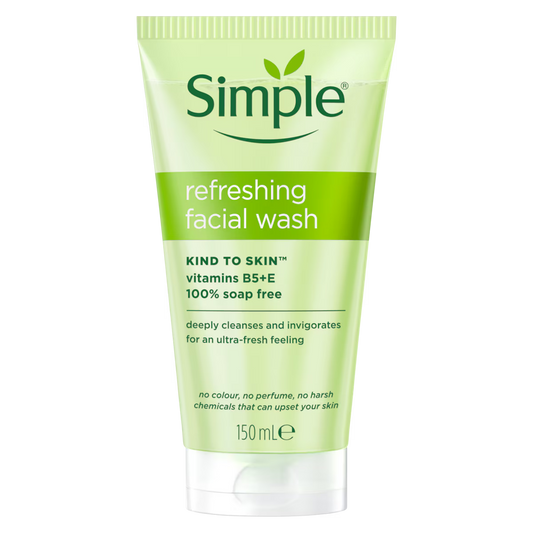 Simple Kind to Skin Refreshing Facial Gel Wash 150ml