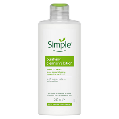 Simple Kind To Skin Purifying Cleansing Lotion 200ml