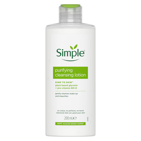 Simple Kind To Skin Purifying Cleansing Lotion 200ml