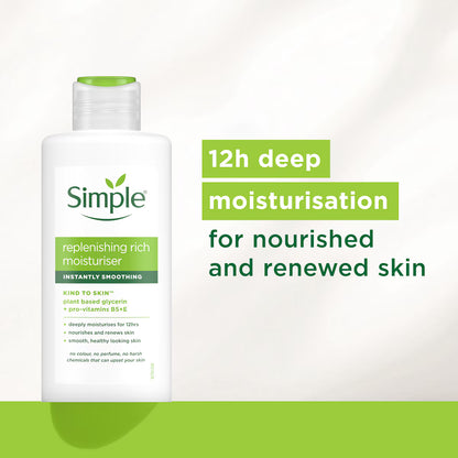 Simple Kind To Skin Replenishing Rich Moisturiser 125ml
