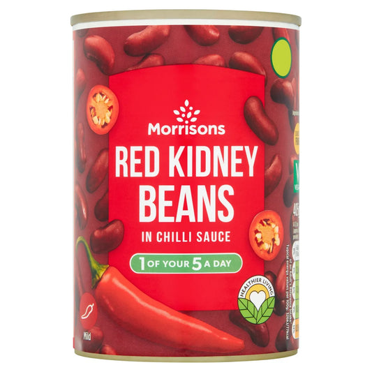 Morrisons Red Kidney Beans in Chilli Sauce 405g