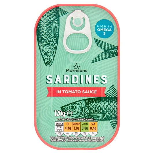 Morrisons Sardines in Tomato 120g