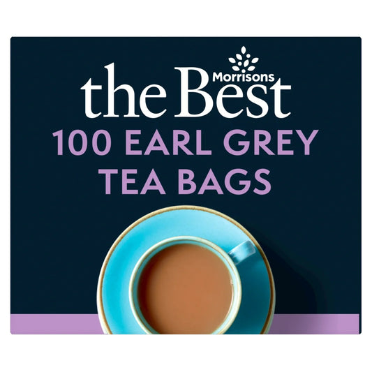 Morrisons The Best Earl Grey 100 Tea Bags 200g