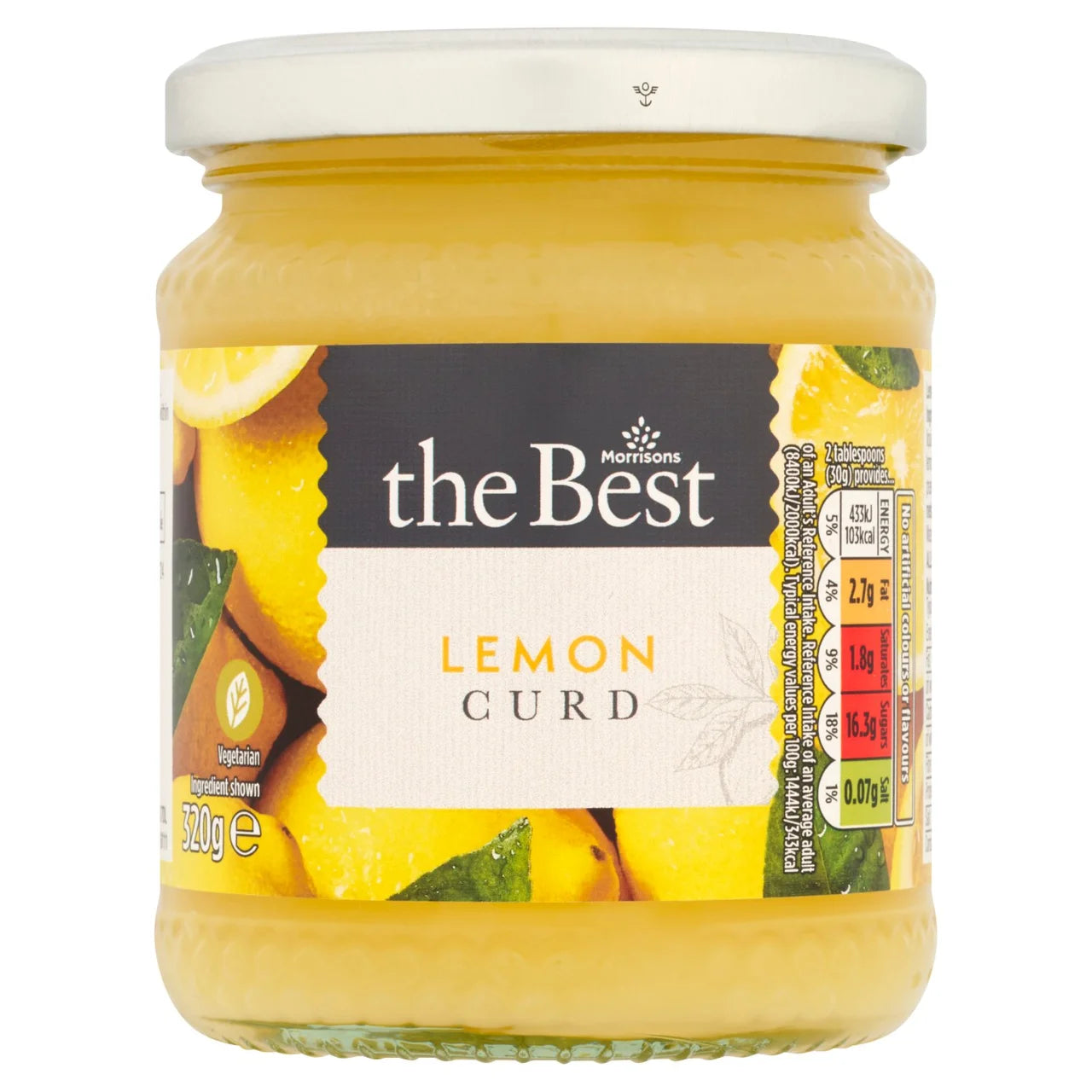 Morrisons The Best Lemon Curd 320g