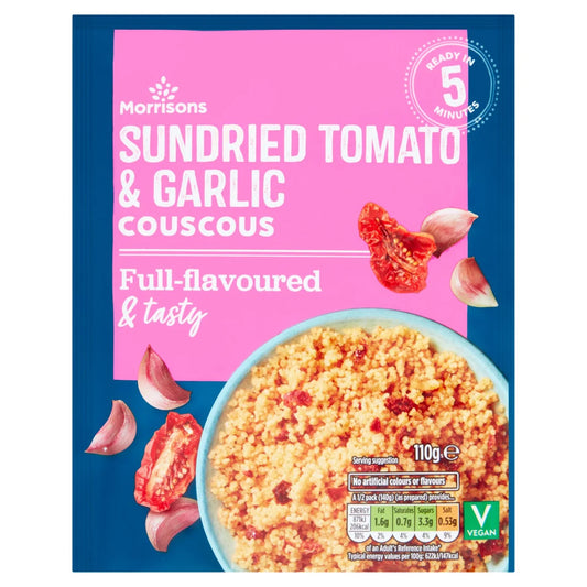 Morrisons Tomato & Garlic Cous Cous 110g 番茄香蒜古斯米