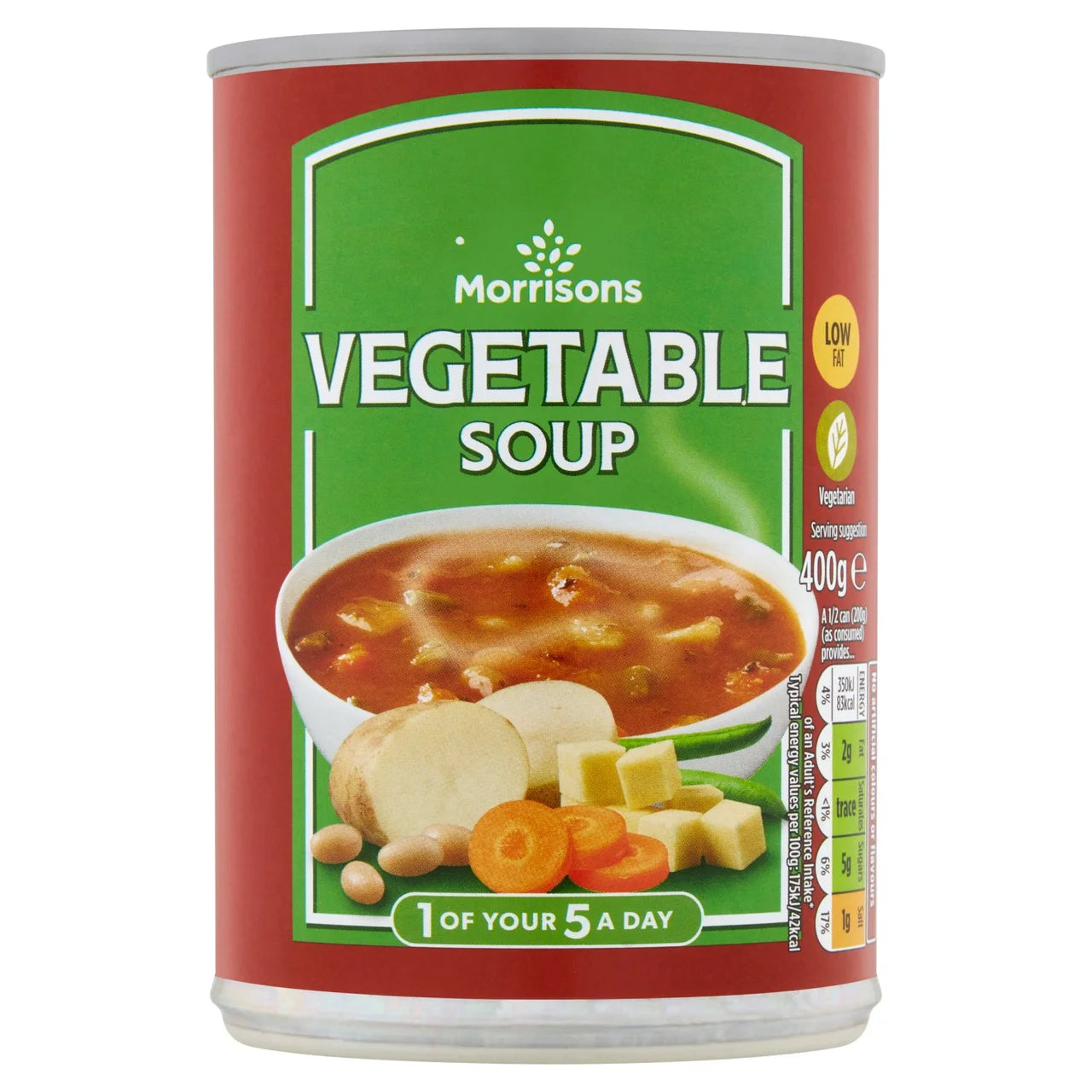 Morrisons Vegetable Soup 400g 經典雜菜湯