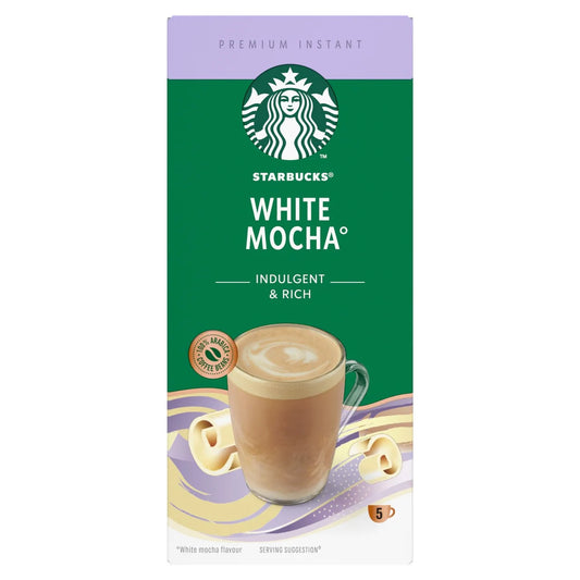 Starbucks White Mocha(5pc) 120g 星巴克白摩卡即溶咖啡(5包裝)