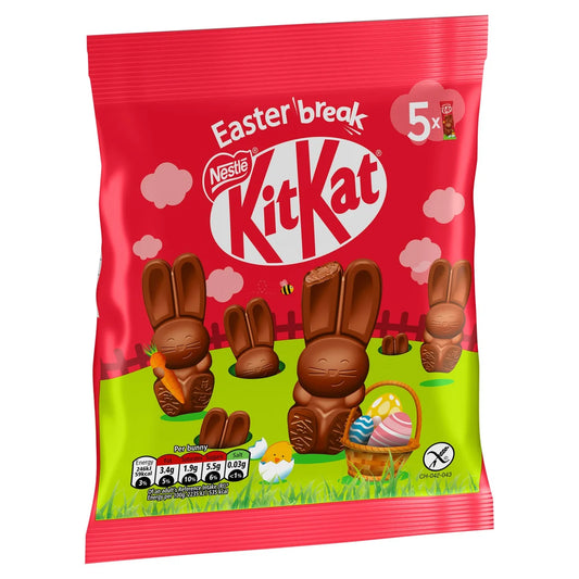 KitKat Bunny Milk Chocolate Sharing Bag 55g 奇巧牛奶朱古力賓尼兔分享裝