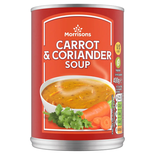 Morrisons Carrot & Coriander Soup 400g 紅蘿蔔芫茜湯