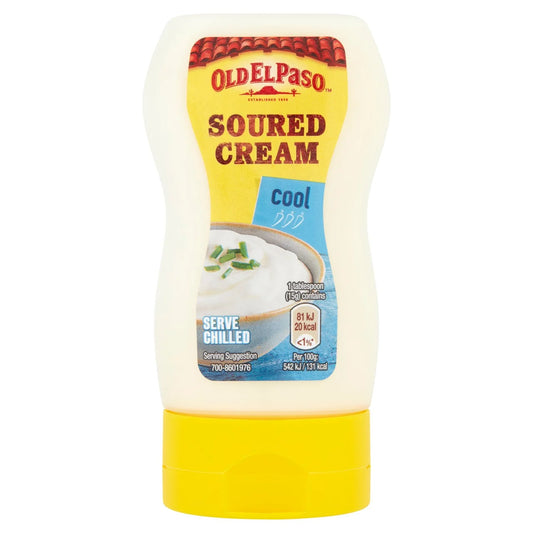 Old El Paso Squeezy Soured Cream 230g