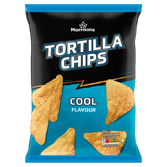 Morrisons Cool Tortillas 180g 酸忌廉香料味粟米片
