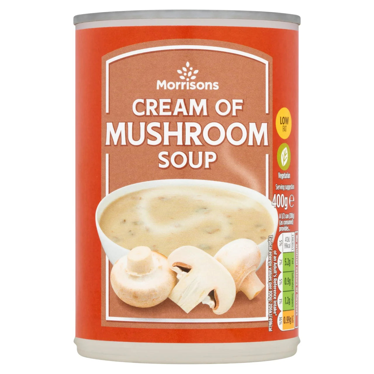 Morrisons Cream of Mushroom Soup 400g 忌廉蘑菇湯