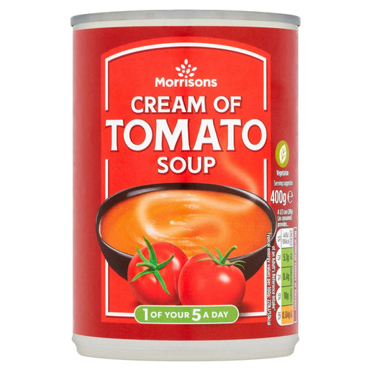 Morrisons Cream of Tomato Soup 400g 忌廉番茄湯