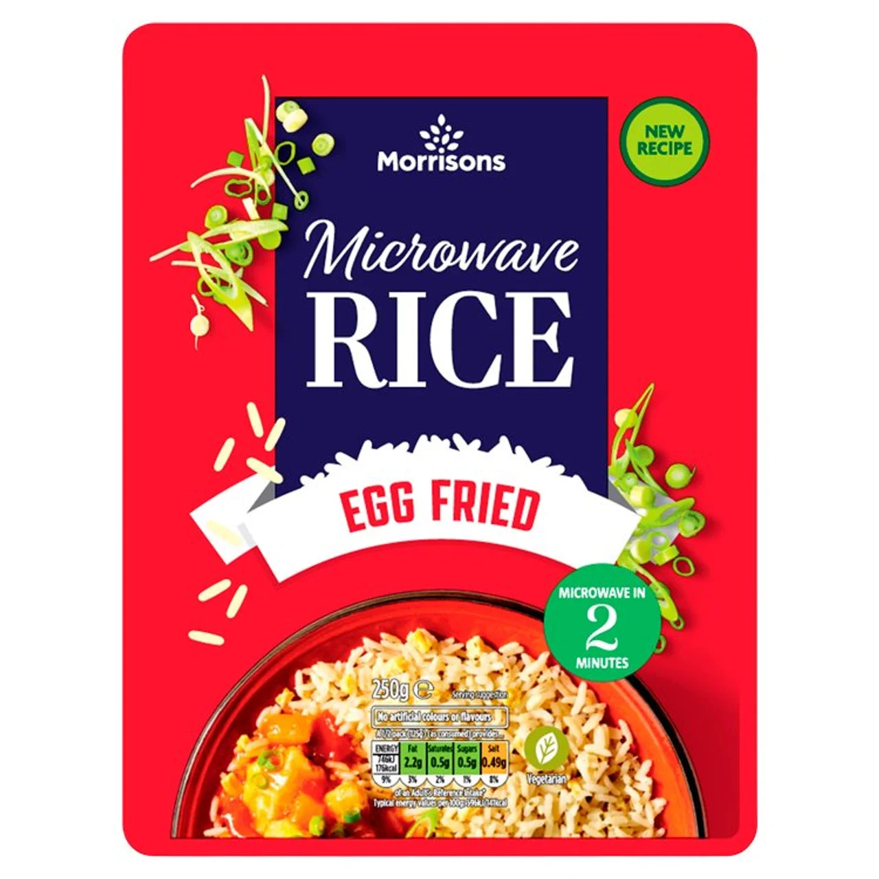 Morrisons Egg Fried Micro Rice 250g 叮叮蛋炒飯