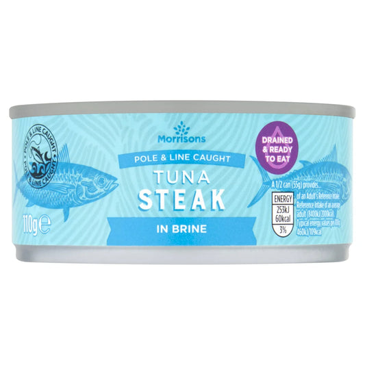 Morrisons Fad Free Tuna Chunks In Spring Water 145g 泉水浸可持續發展吞拿魚
