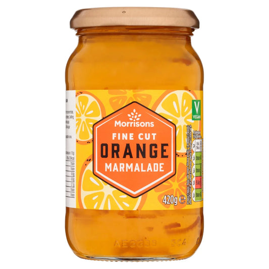 Morrisons Fine Cut Marmalade 420g 幼切橙皮果醬