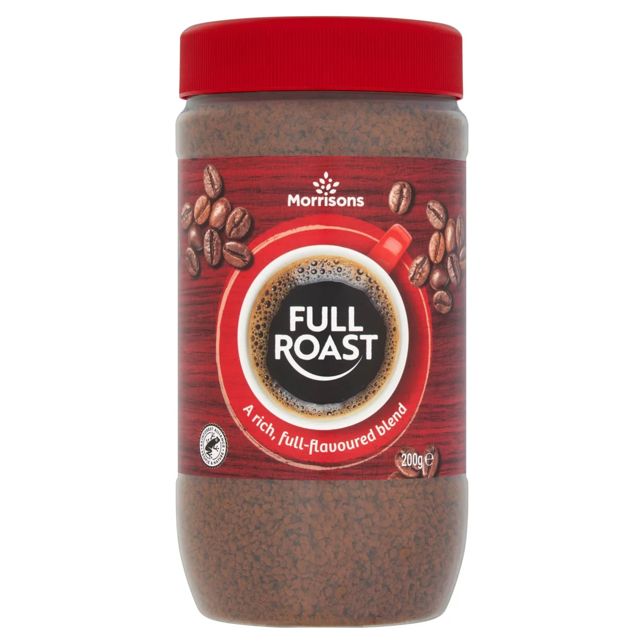 Morrisons Full Roast Coffee Granules 200g 深度烘焙醇香即溶咖啡