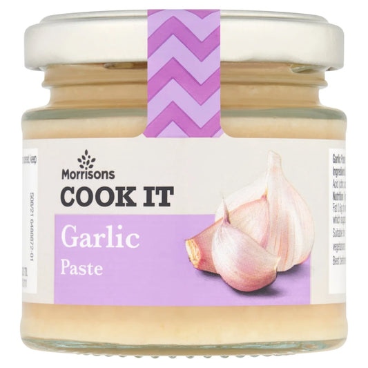 Morrisons Garlic Paste 115g 蒜蓉香料醬