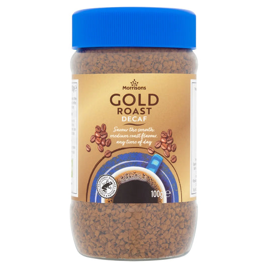 Morrisons Gold Decaf Coffee 100g 金牌即溶咖啡(無咖啡因)