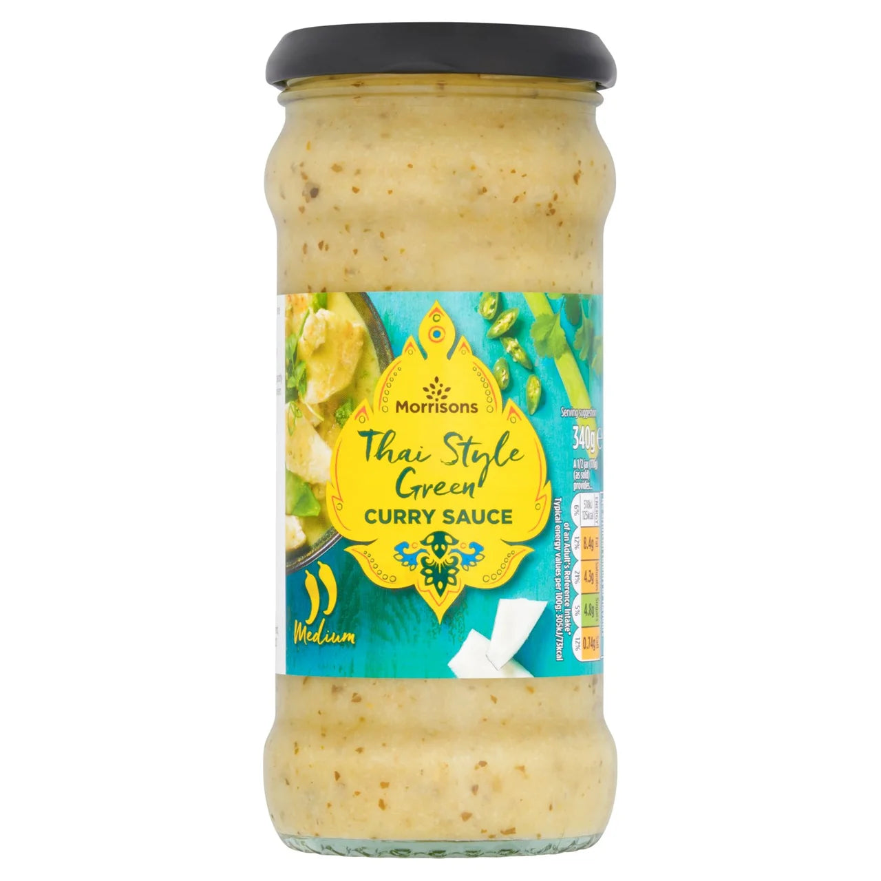 Morrisons Green Thai Cooking Sauce 340g 泰式綠咖喱醬