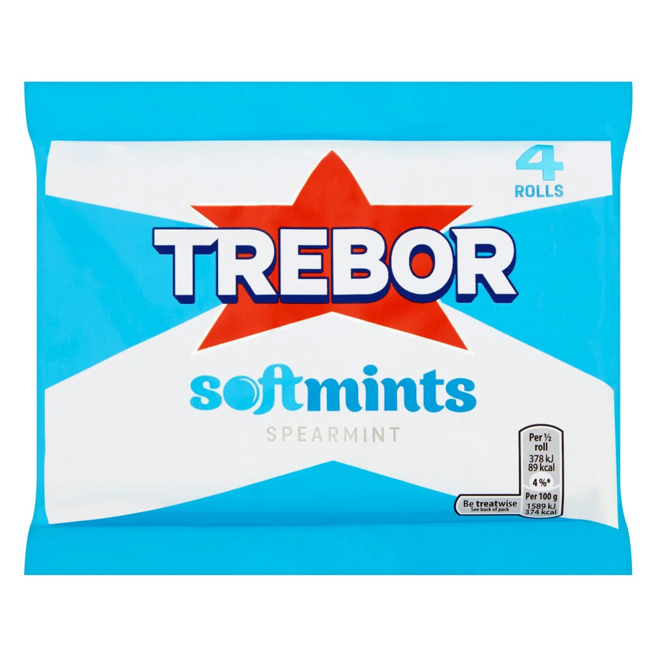 Trebor Softmints Mints Spearmint Multipack 4 Pack