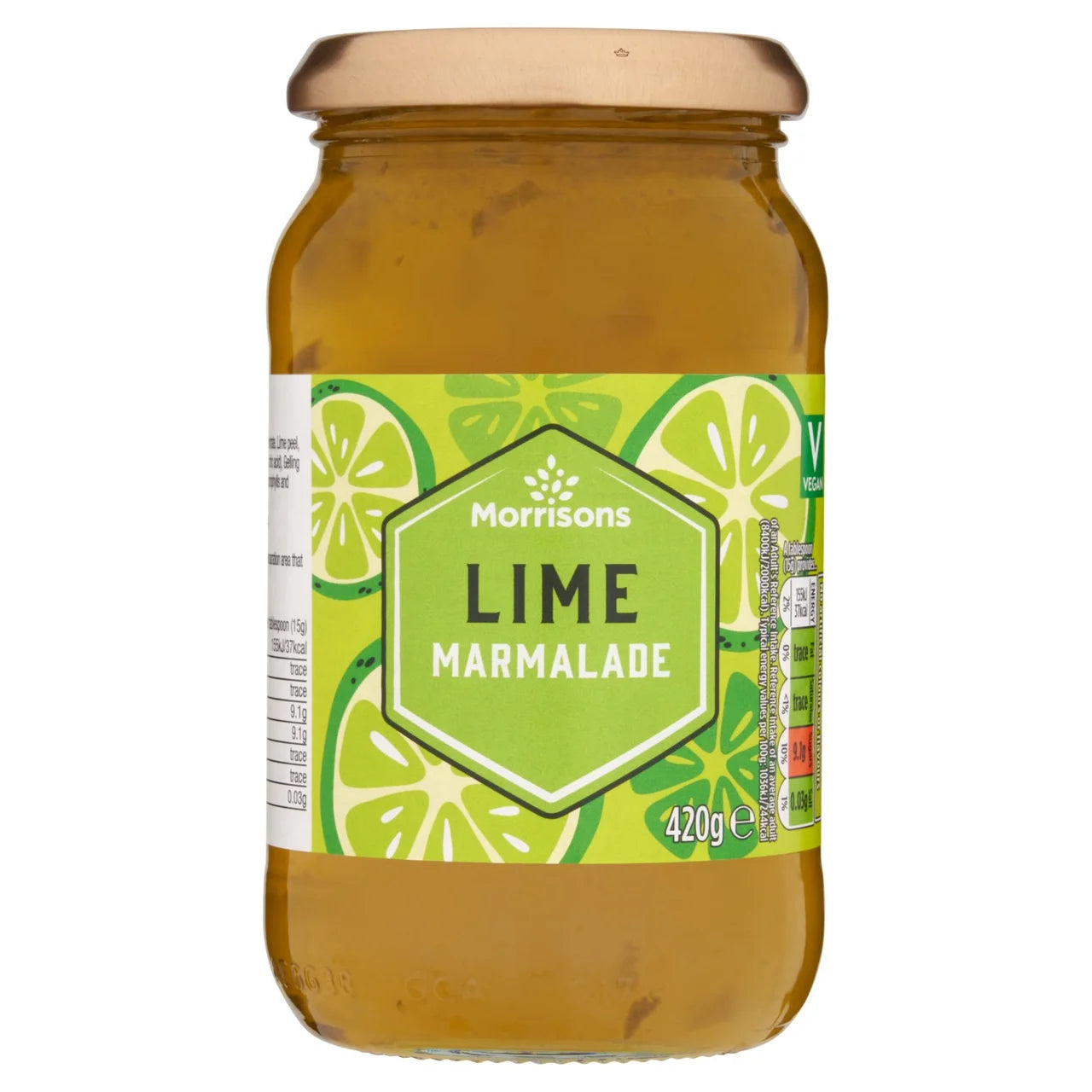 Morrisons Lime Marmalade 420g 青檸皮果醬