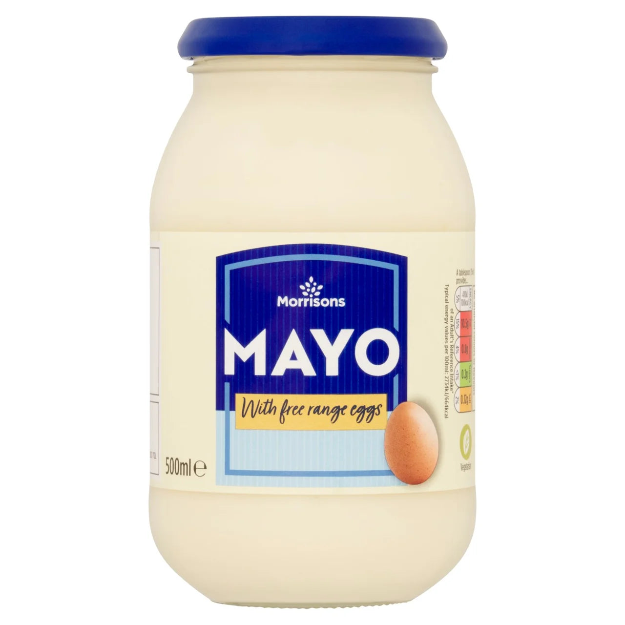 Morrisons Mayonnaise 500ml 走地雞蛋蛋黃醬