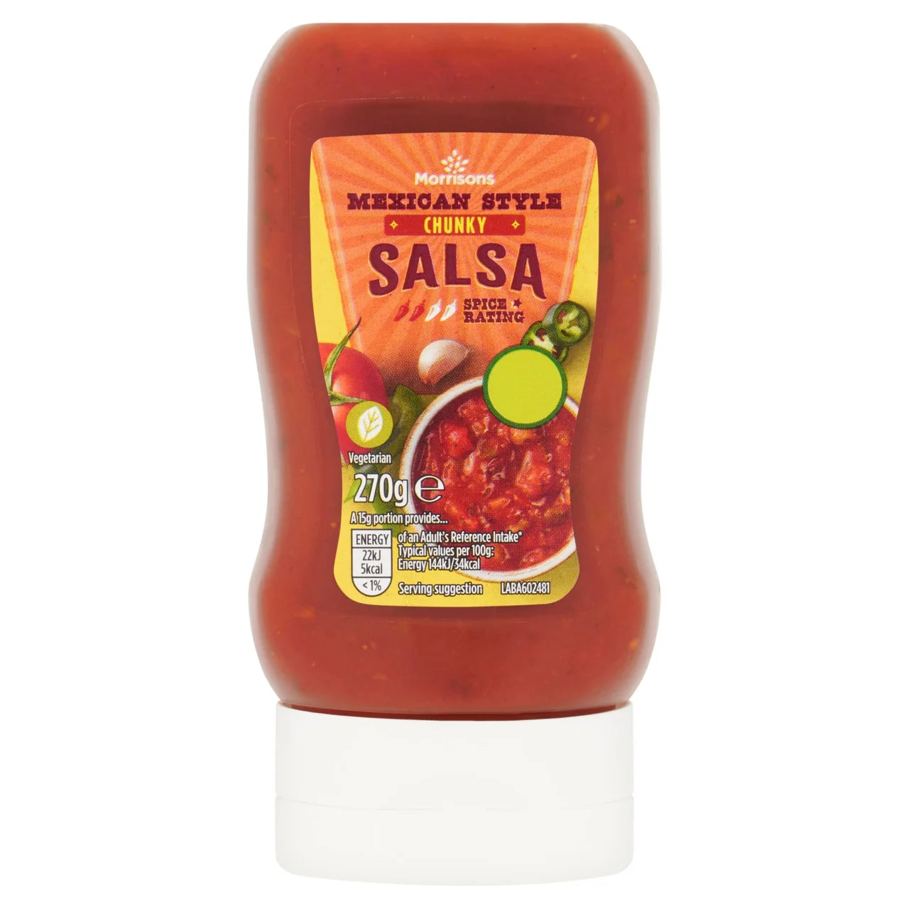Morrisons Medium Salsa Sauce 270g 中辣莎莎醬