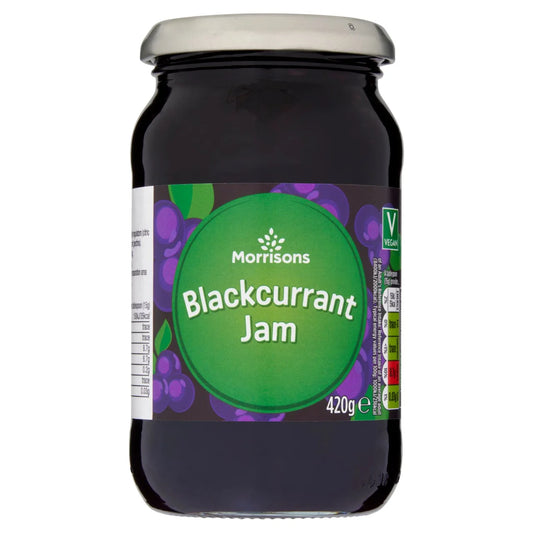 Morrisons Blackcurrant Jam 420g 黑加侖子果醬