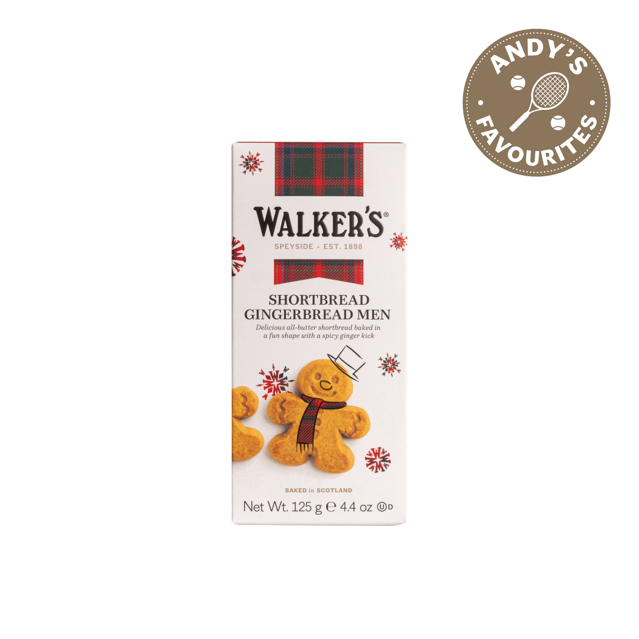 Walkers Gingerbread Men Shortbread 125g 蘇格蘭牛油薑餅人