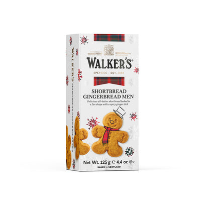 Walkers Gingerbread Men Shortbread 125g 蘇格蘭牛油薑餅人